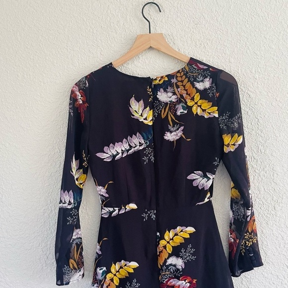 Madewell Lilyblossom Button-Front Dress in Blooming Oasis - Picture 7 of 16